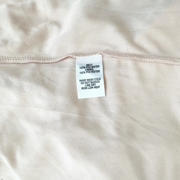 Lulus Here's to Us Blush Pink High-Low Wrap Dress‎ Size Large - Picture 16 of 16